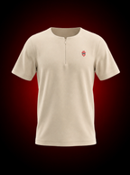 Zip Shirt - Beige