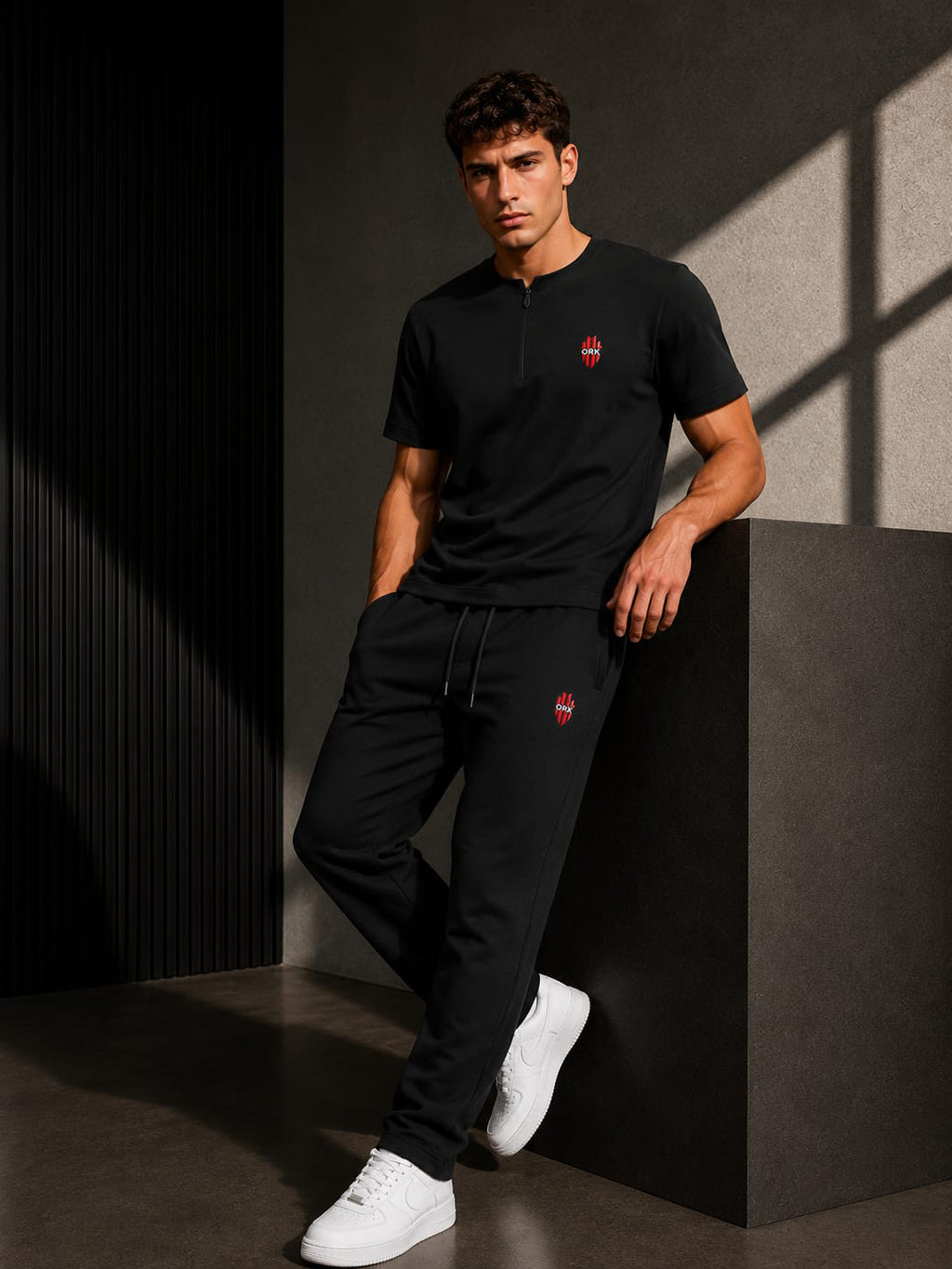 Outfit Zip Black and Black Milton