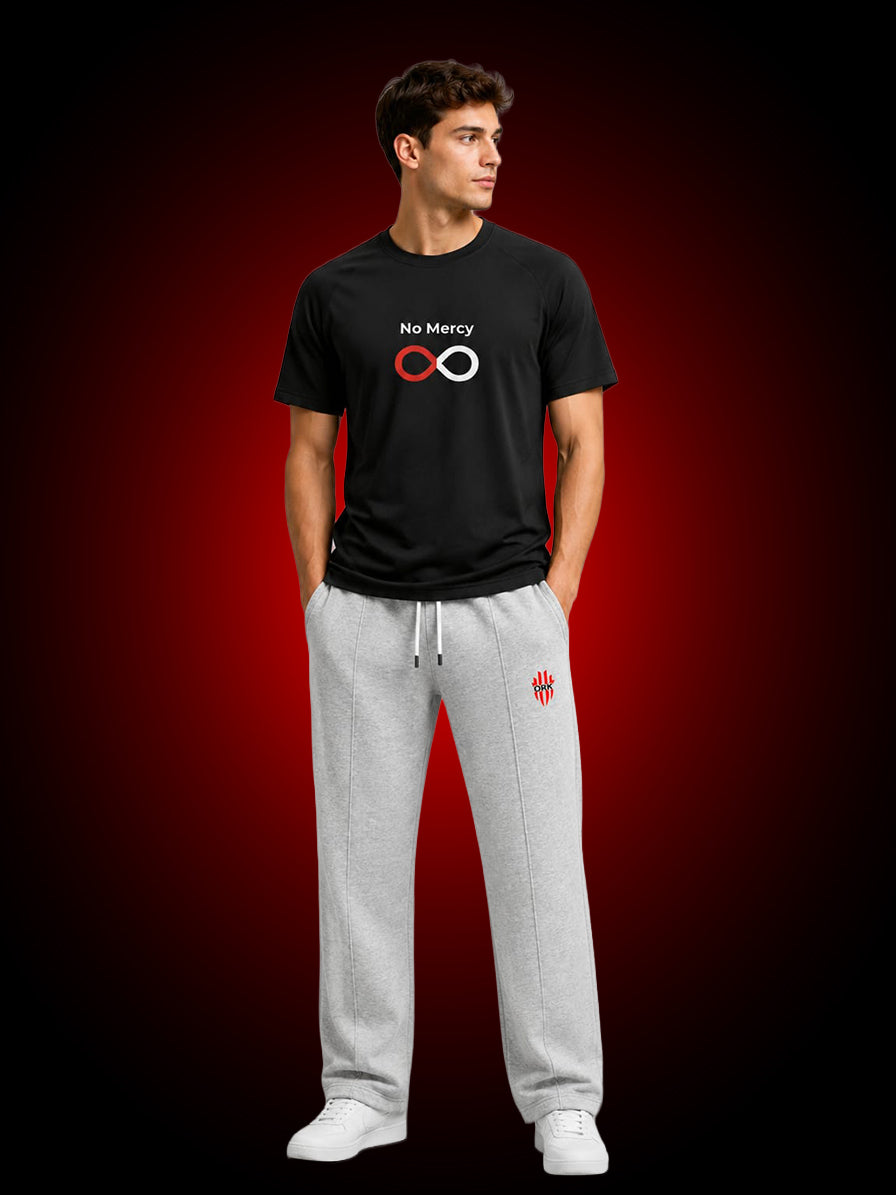 Outfit No Mercy and Gray Milton