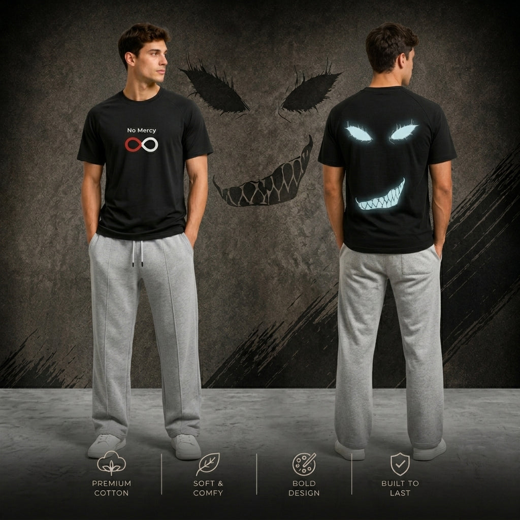 Outfit No Mercy and Gray Milton